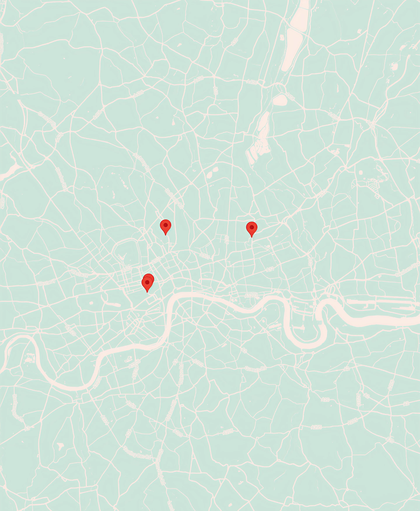Barworks – mapa